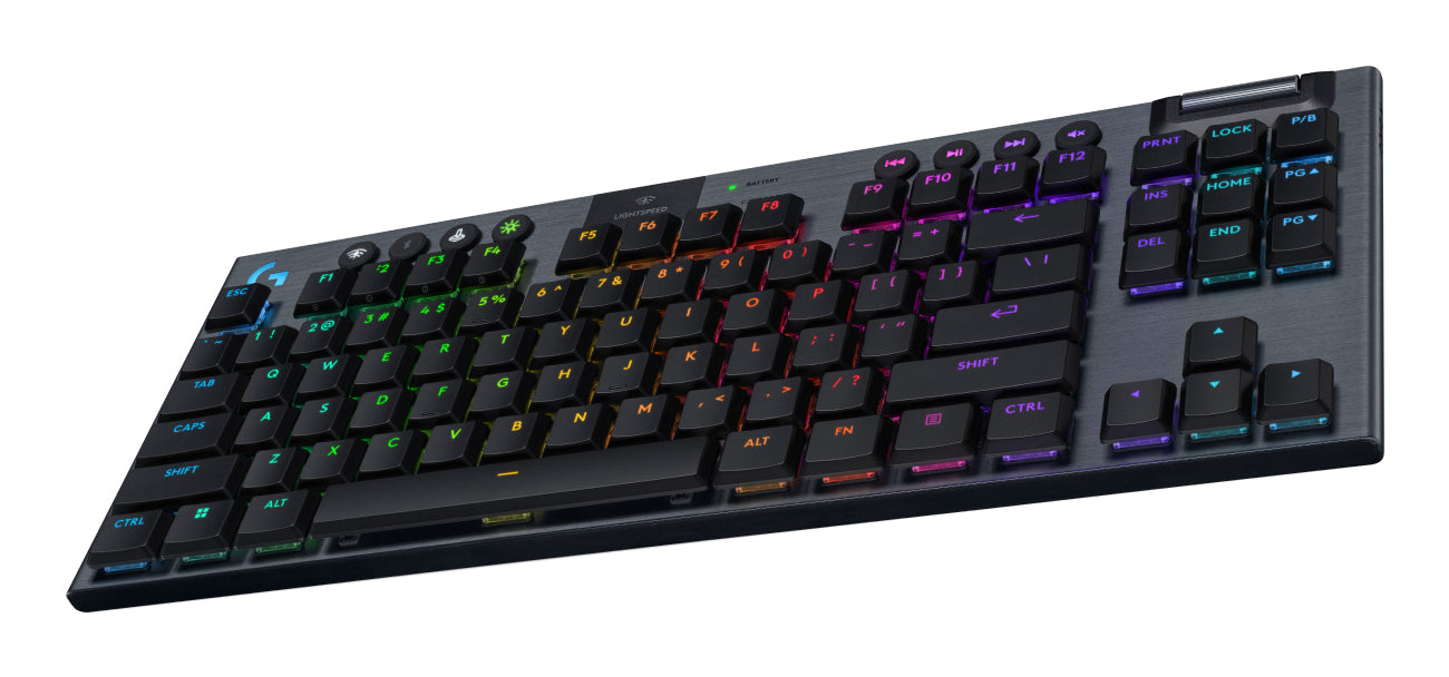 Logitech G G915 X LIGHTSPEED – Gaming-Tastatur TKL – Mechanisch, RGB – Bluetooth & 2,4 GHz – QWERTY (US-INT)
