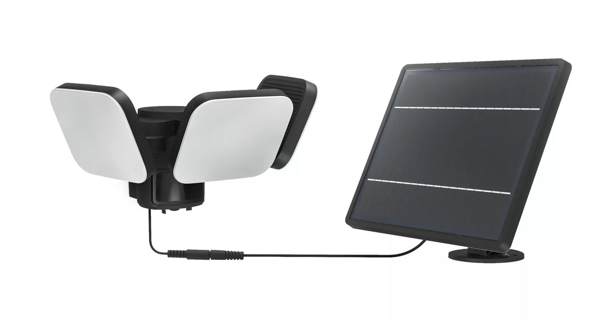Philips by Signify Philips Aussenwandleuchte – 5000 K – IP65 – Solarbetrieb – mit Bewegungsmelder – Schwarz – Kunststoff