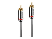 Lindy Audiokabel RCA (Stecker) auf RCA (Stecker) – 2 m, S/PDIF, Anthrazit
