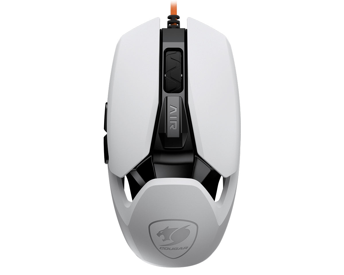 COUGAR Gaming AirBlader Tournament – Gaming-Maus – Kabelgebunden (USB‑A), 20000 DPI, Rechts, Weiss