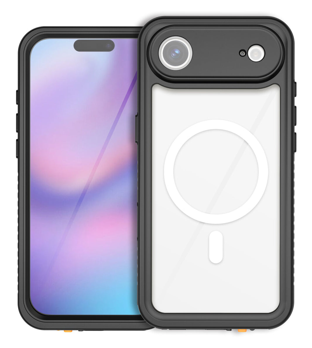 4smarts Backcover – für Apple iPhone 17 Air – schwarz – PC – MagSafe kompatibel, wasserdicht