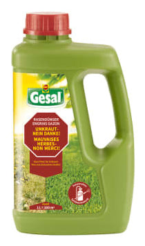 Gesal Mehrnährstoffdünger Flüssig (Konzentrat), 1 l, Bio – für Rasen – 1 Stück