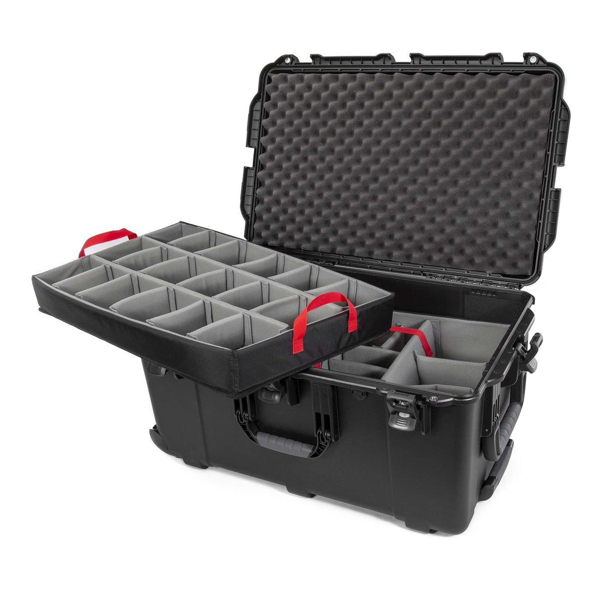 Nanuk Schutzkoffer 965 – 119,8 l, wasserdicht, Nylon, schwarz, 53,6 × 40,6 × 82,6 cm