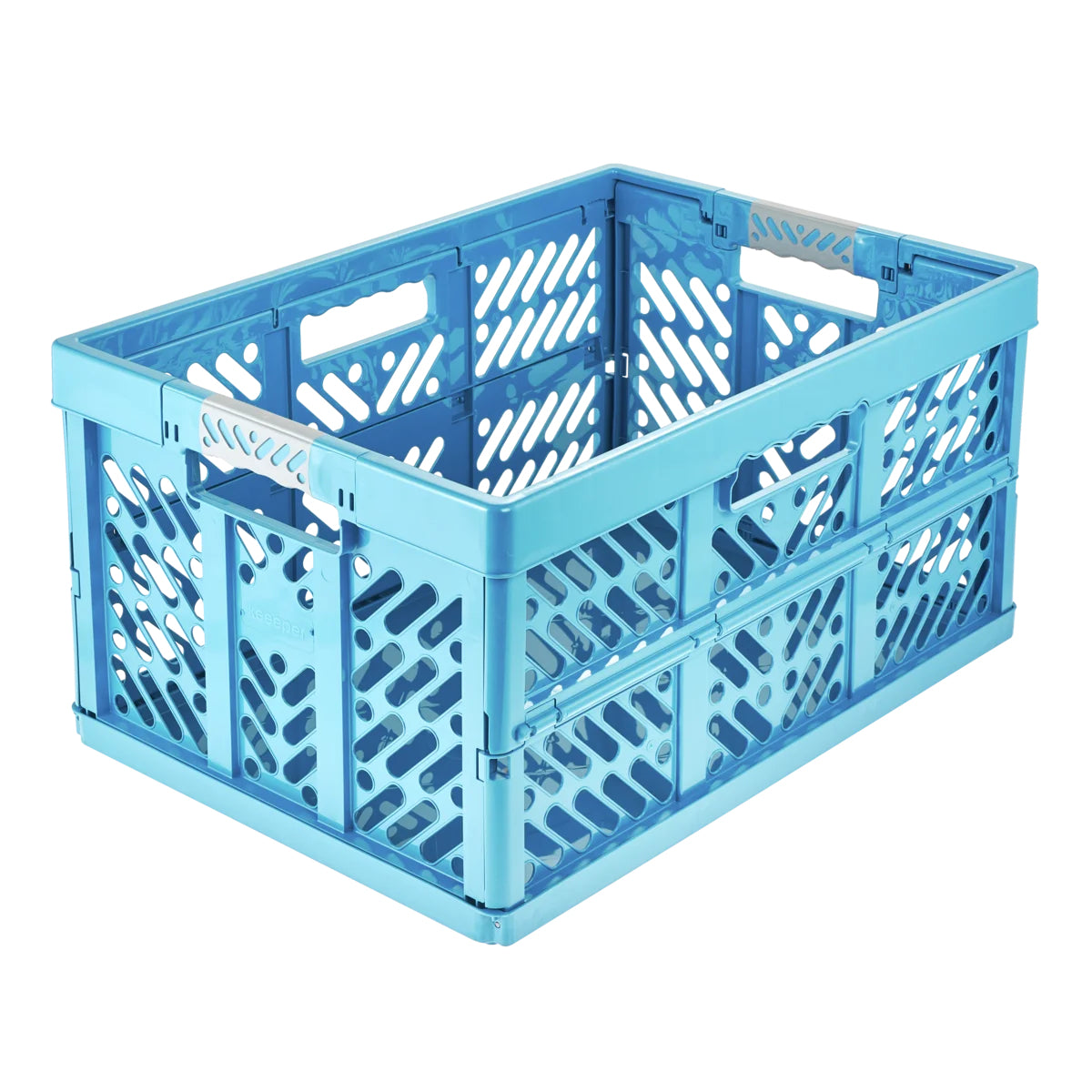 keeeper Eco Ben Klappbox 45 l – faltbar – Polypropylen/TPE – blau – 370 × 280 × 540 mm
