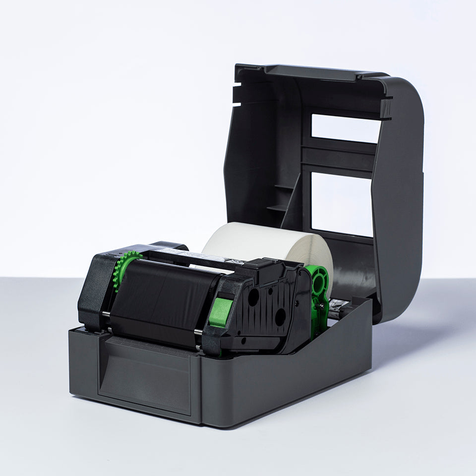 Brother Harz Thermotransferband 110 mm × 300 m, schwarz, für TD-4420TN, TD-4520TN, TD-4650TNWB und andere, 1 Stk