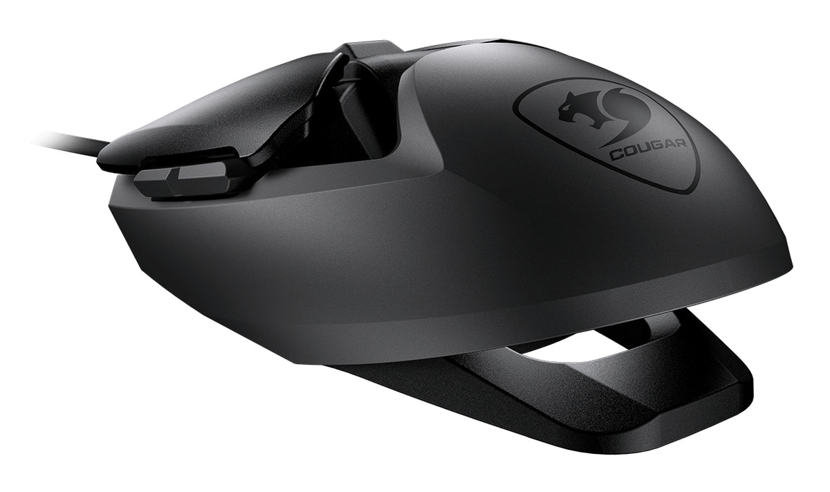 COUGAR Gaming COUGAR AIRBLADER – Gaming-Maus – Kabelgebunden (USB‑A), 16000 DPI, Beidhändig, Schwarz