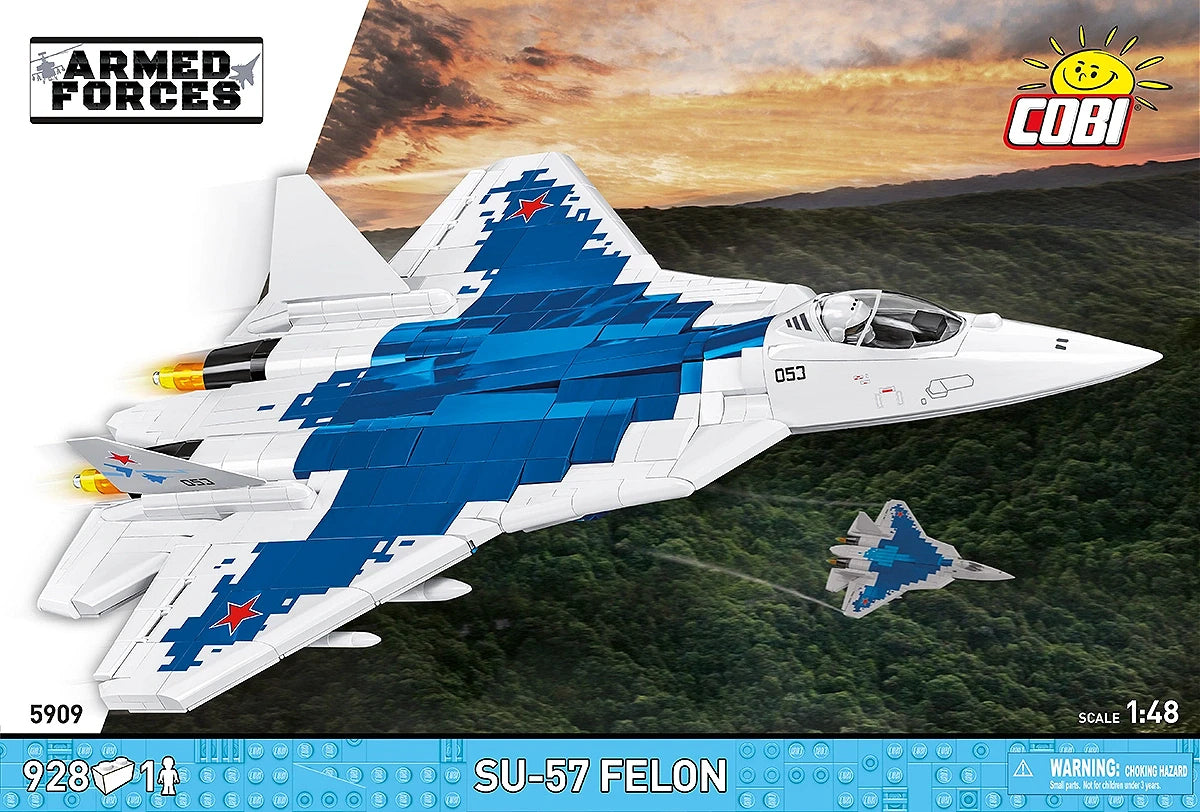 COBI 3D Puzzle Suchoi Su-57 – 928 Teile – Kunststoff – ab 8 J.