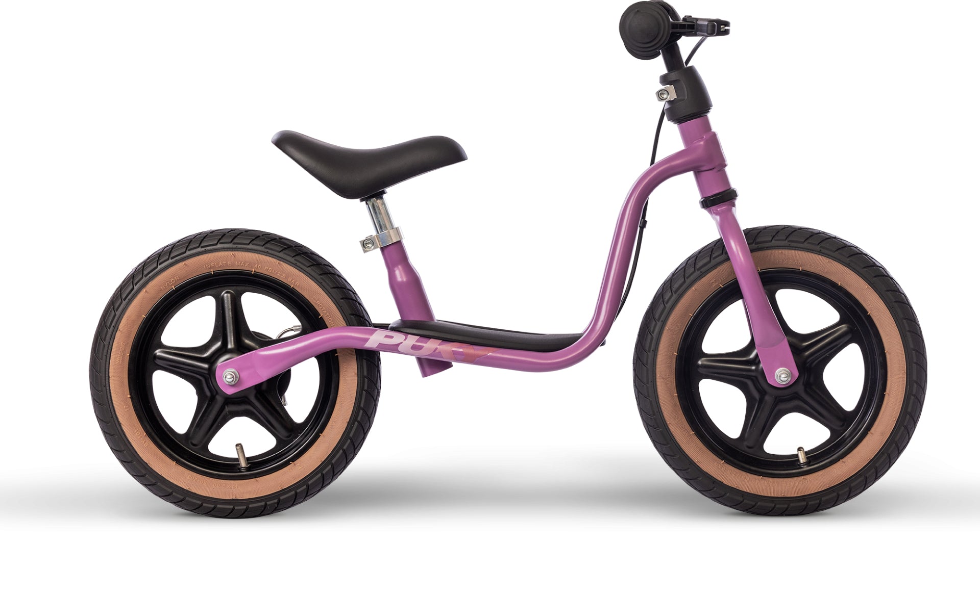 Puky LR 1L BR Laufrad – Ø 12,5" – Aluminium, Luftreifen, Felgenbremse – ab 2 Jahren – Violett