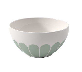 Villeroy & Boch Fleur Müslischale – Porzellan, Grün, 4 Stück