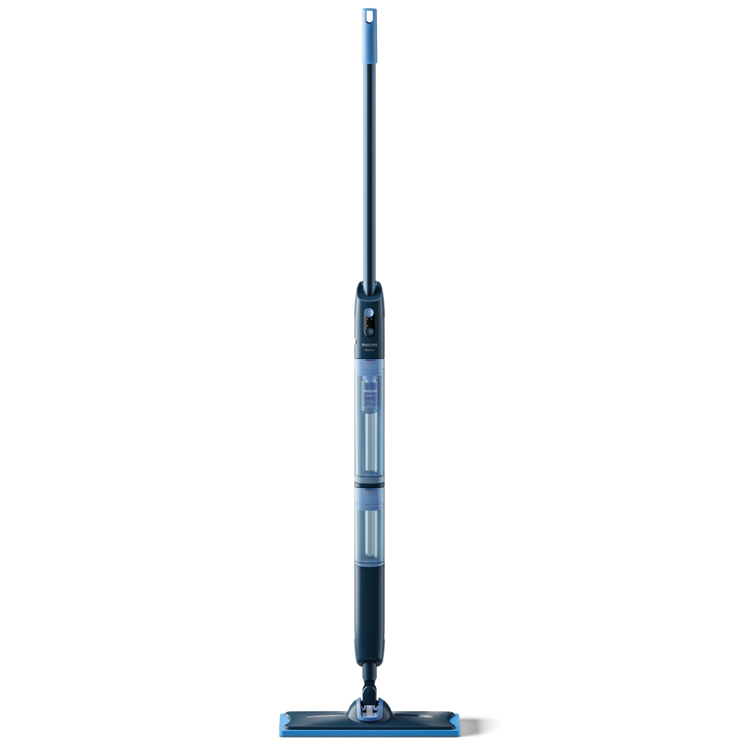 Philips Elektrischer Wischmopp OneUp 5000 Serie – 0,281 l Frischwassertank – 35,0 cm Arbeitsbreite – Blau