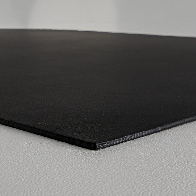 Kela Tischset – Kunstleder (PU), Schwarz, 45 × 30 cm