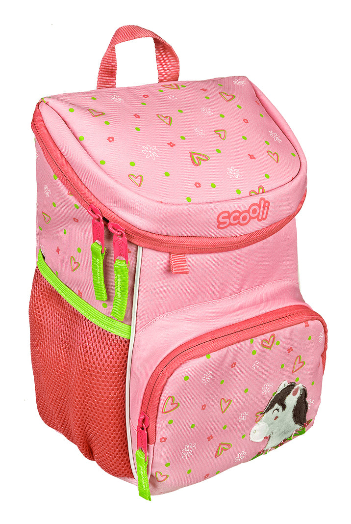 Scooli Kindergartenrucksack – 8 l, rPET, Rosa, Tiere