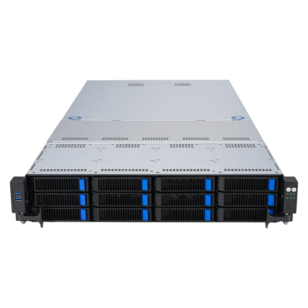 ASUS RS520A-E12-RS12U – Rack 2U, AMD EPYC (Sockel SP5), DDR5, max. 6 TB RAM, 14 Laufwerke