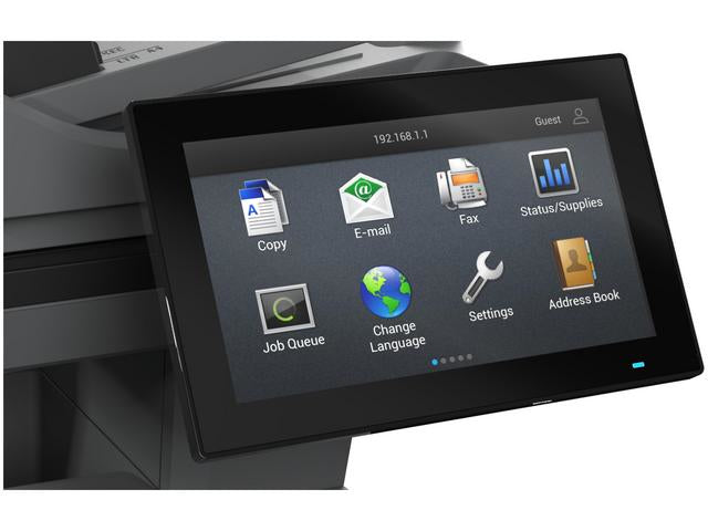 Lexmark MX632adwe – S/W Laser-MFP A4, 4-in-1 – USB/LAN/WLAN – Duplex, Duplex-ADF, 100 Blatt ADF – 47 ppm S/W