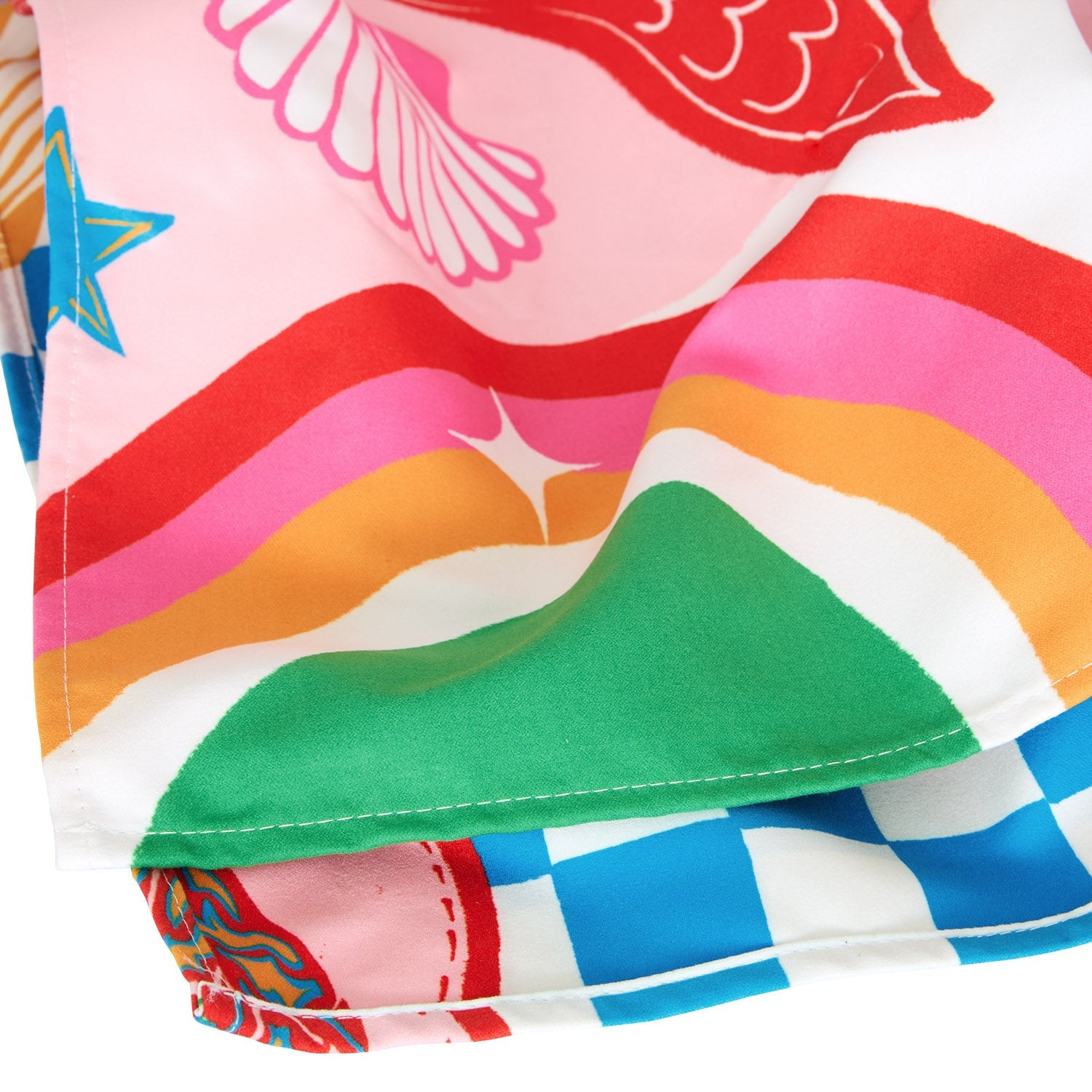 Dock & Bay Wohndecke – Polyester, Polyamid, Mehrfarbig – 70 × 130 cm