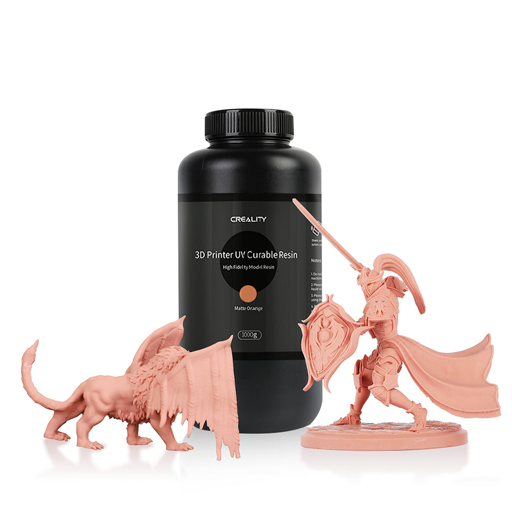 Creality 3D 3D-Drucker-Harz Orange, matt, 1 l – für LCD-3D-Drucker