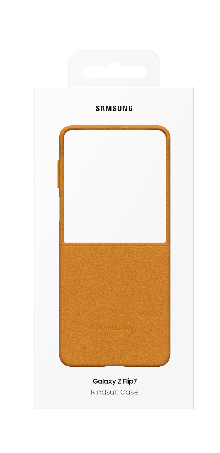Samsung Kindsuit Backcover – für Samsung Galaxy Flip 7, Camel