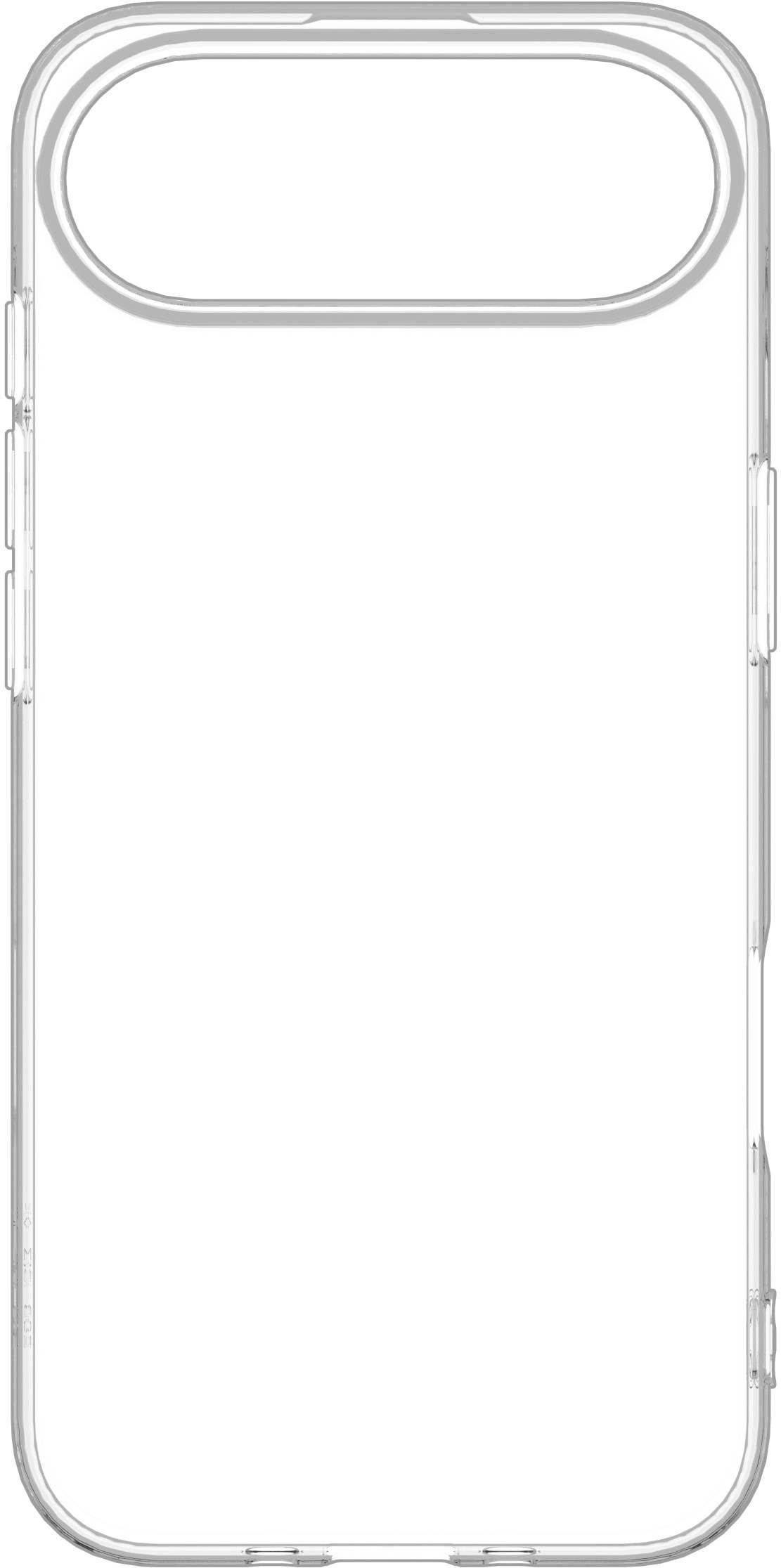 eSTUFF Backcover – für Apple iPhone 17 Air, MagSafe, TPU, Transparent, bis 1,2 m sturzsicher