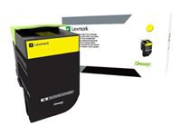 Lexmark Toner 800S4 – Gelb, 2000 Seiten – für CX310