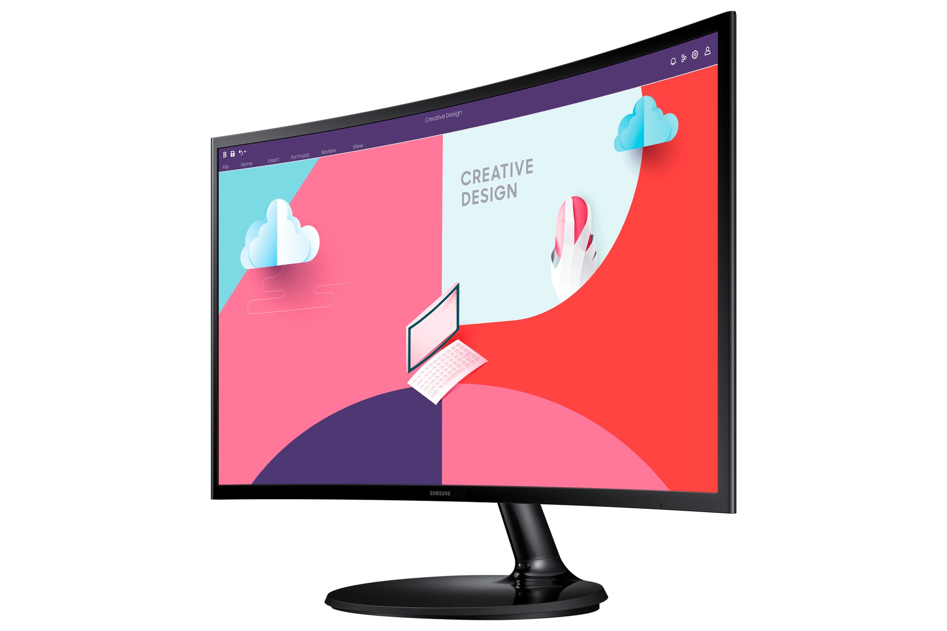 Samsung S27C364Eau – Monitor, 27", 1920 × 1080 (Full HD), VA, 75 Hz, 250 cd/m², VESA 75 × 75, Schwarz