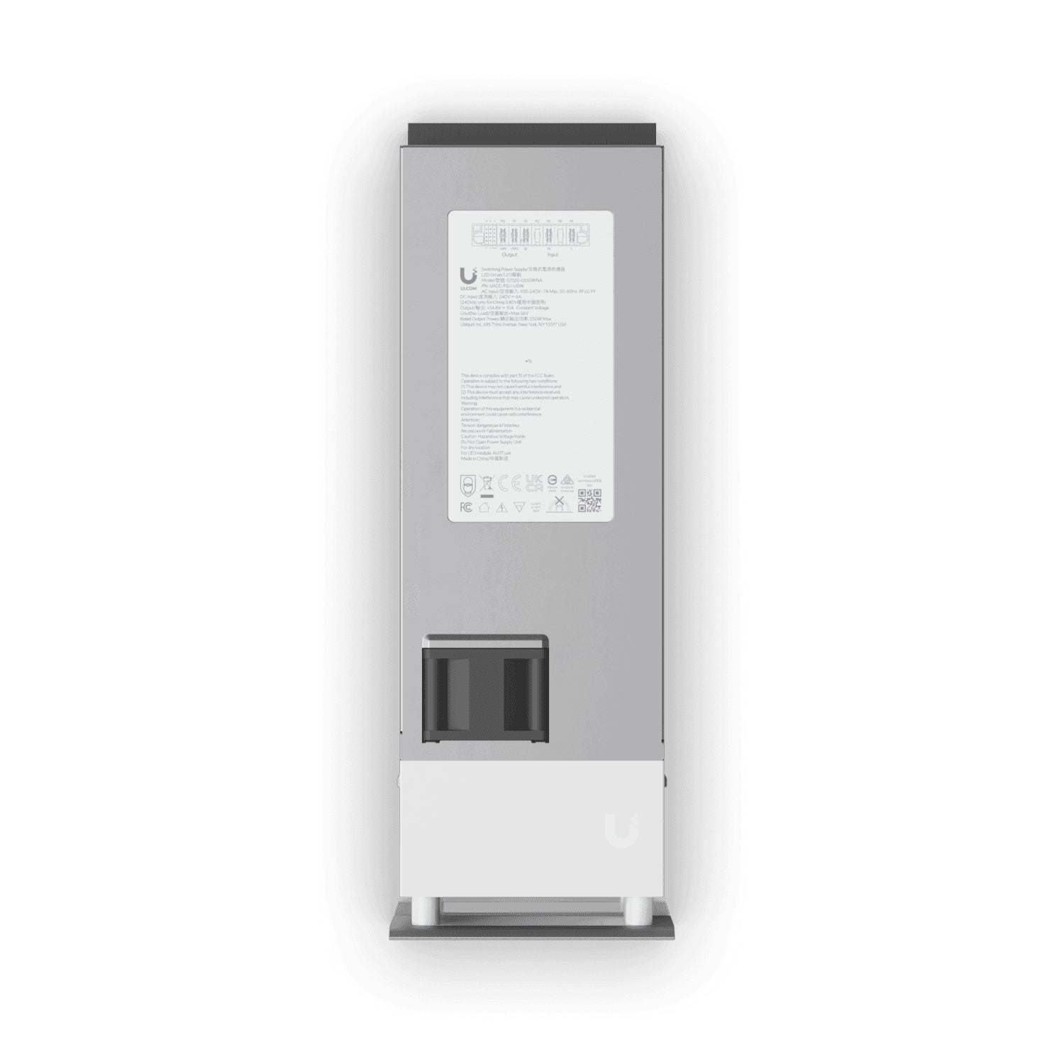 Ubiquiti UACC-PSU-UDW Leistungsmodul 550 W – 54,8 V/10 A, Eingang 100–240 V 50–60 Hz, CE/FCC/IC