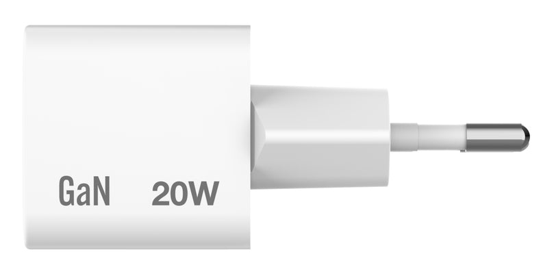 Verbatim 32395 USB-Ladegerät 20 W – USB-C×1 – PD 3.0, GaN – EU-Stecker (Typ C)