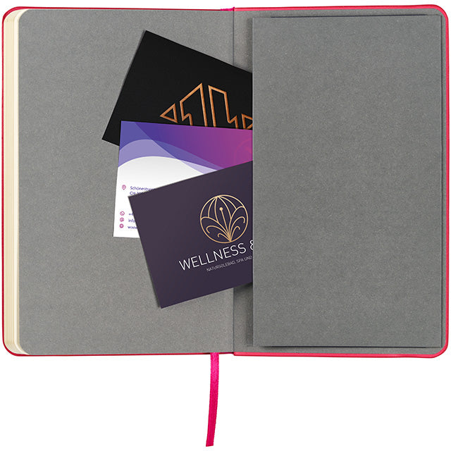 Kolma Notizbuch – A6 – blanko – 144 Seiten – 80 g/m² – Softcover, Gummiband, Stiftschlaufe, braun