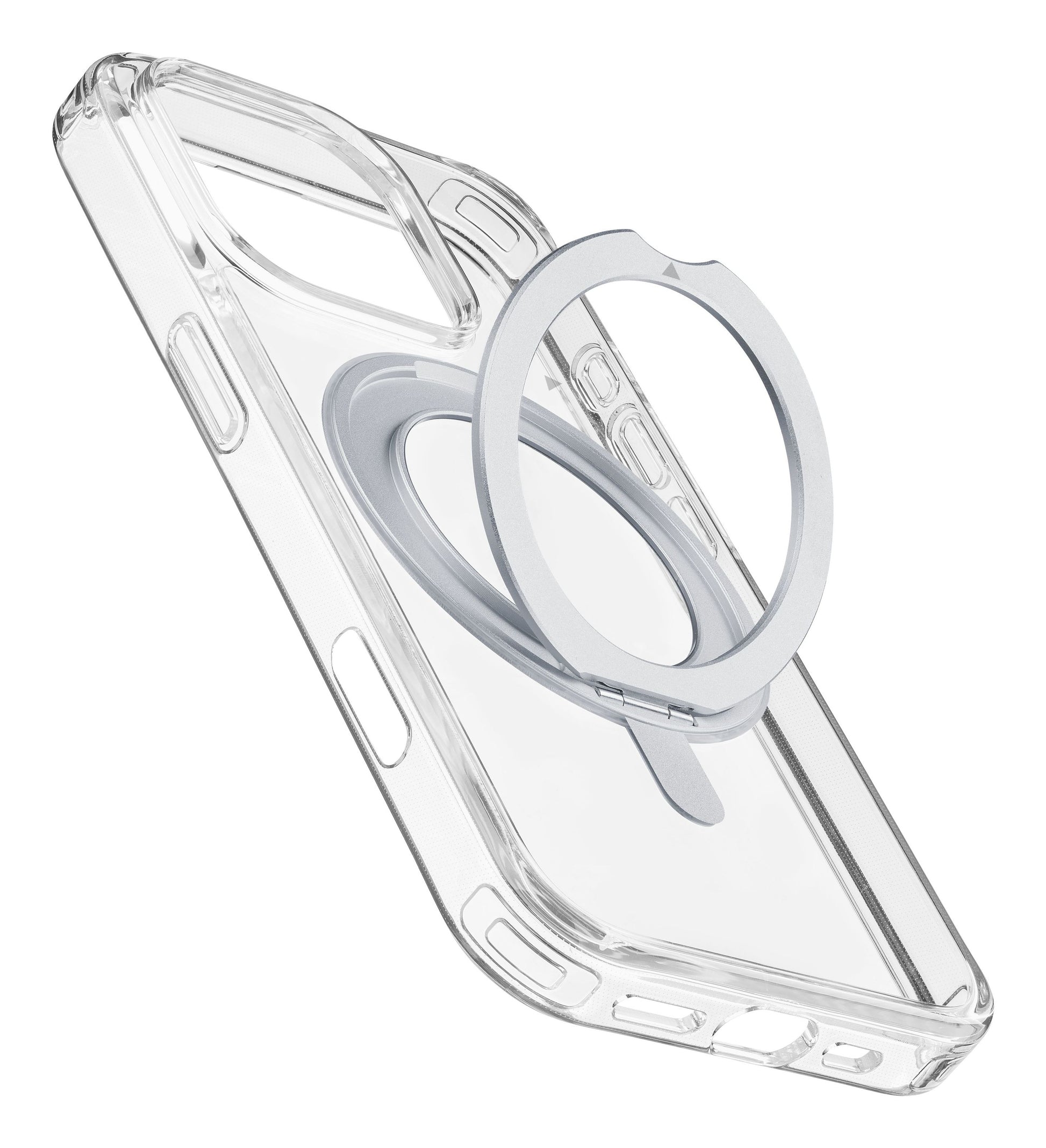 Cellularline Backcover – für Apple iPhone 16 Pro Max – transparent – MagSafe-kompatibel, stossdämpfend