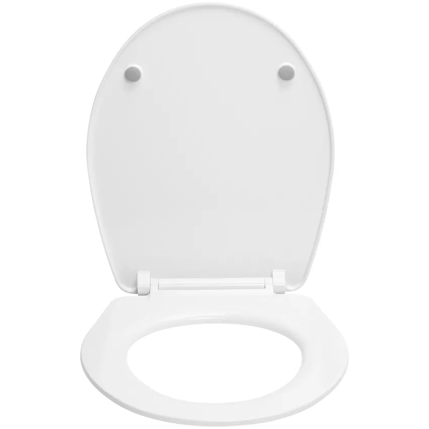 Diaqua WC-Sitz – Duroplast, weiss, verlängert, mit Deckel, 37 × 45,8 cm