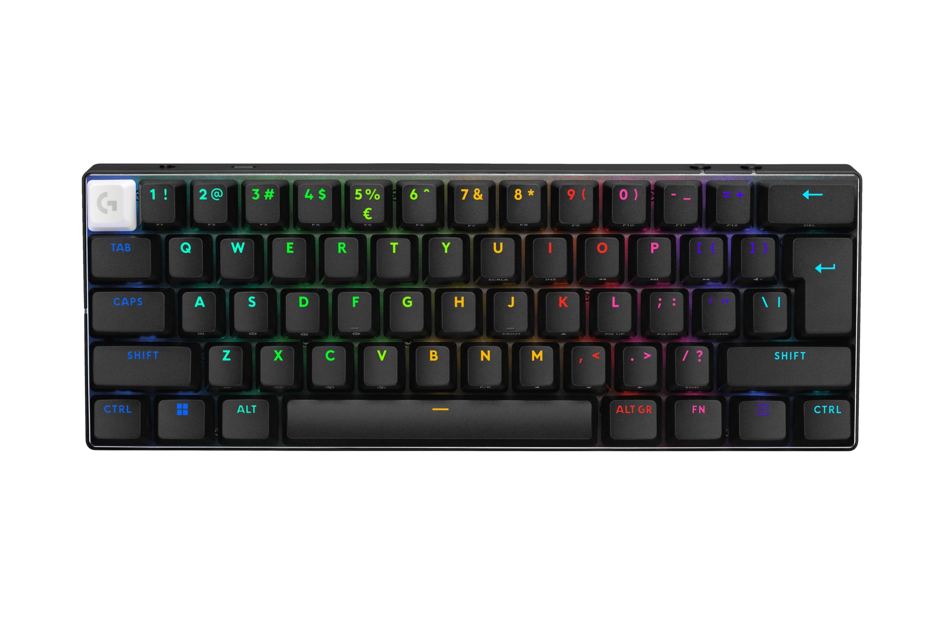 Logitech G PRO X 60 – Tastatur 60% – Mechanisch – Bluetooth & 2,4 GHz (Nano-Empfänger USB-A) – QWERTY (US-INT)