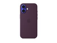 Apple Backcover – für Apple iPhone 16 – violett – Silikon, MagSafe-kompatibel
