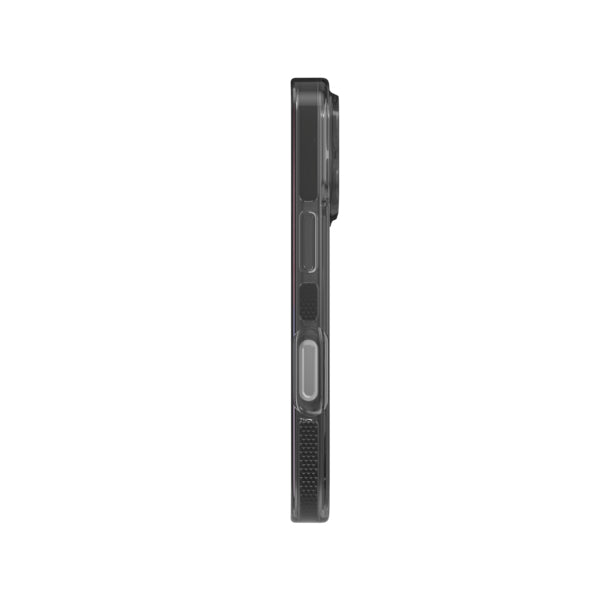 ZAGG Santa Cruz Snap Backcover – für Apple iPhone 17 Pro, Graphen, Schwarz/Transparent, bis 4 m Sturzsicher