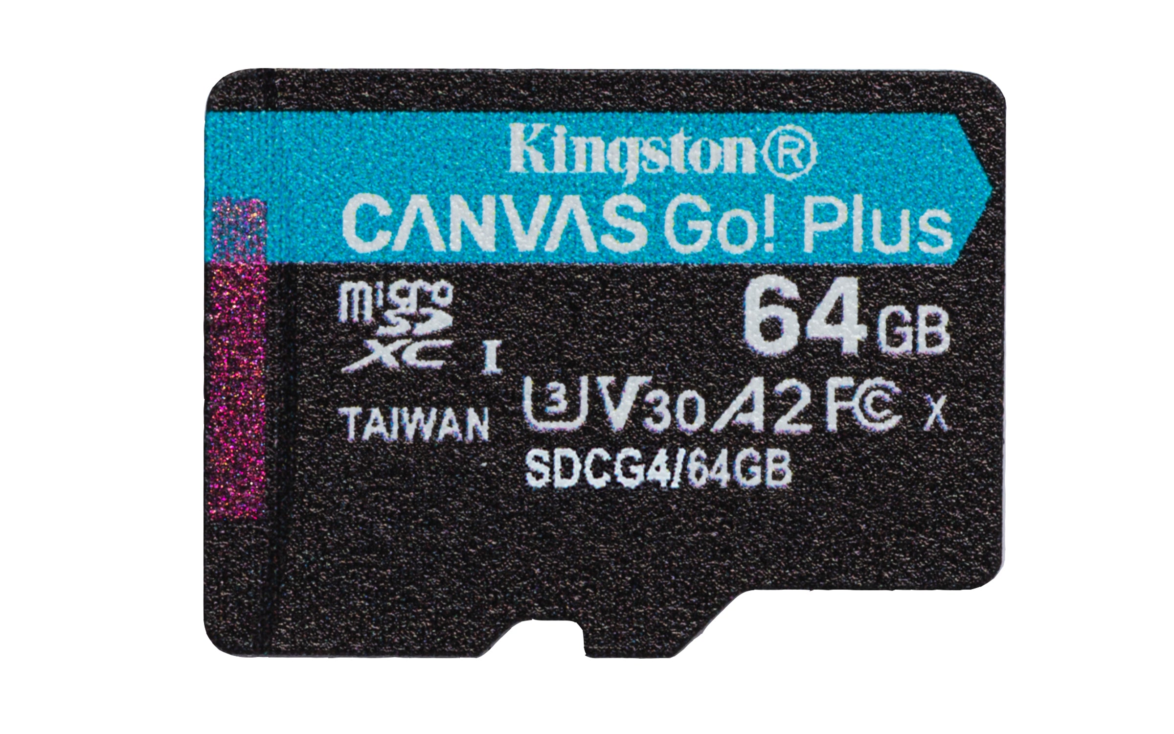 Kingston Technology Kingston Canvas Go Plus 200R Speichergerät – 64 GB, microSDXC, A2/U3 ohne Adapter