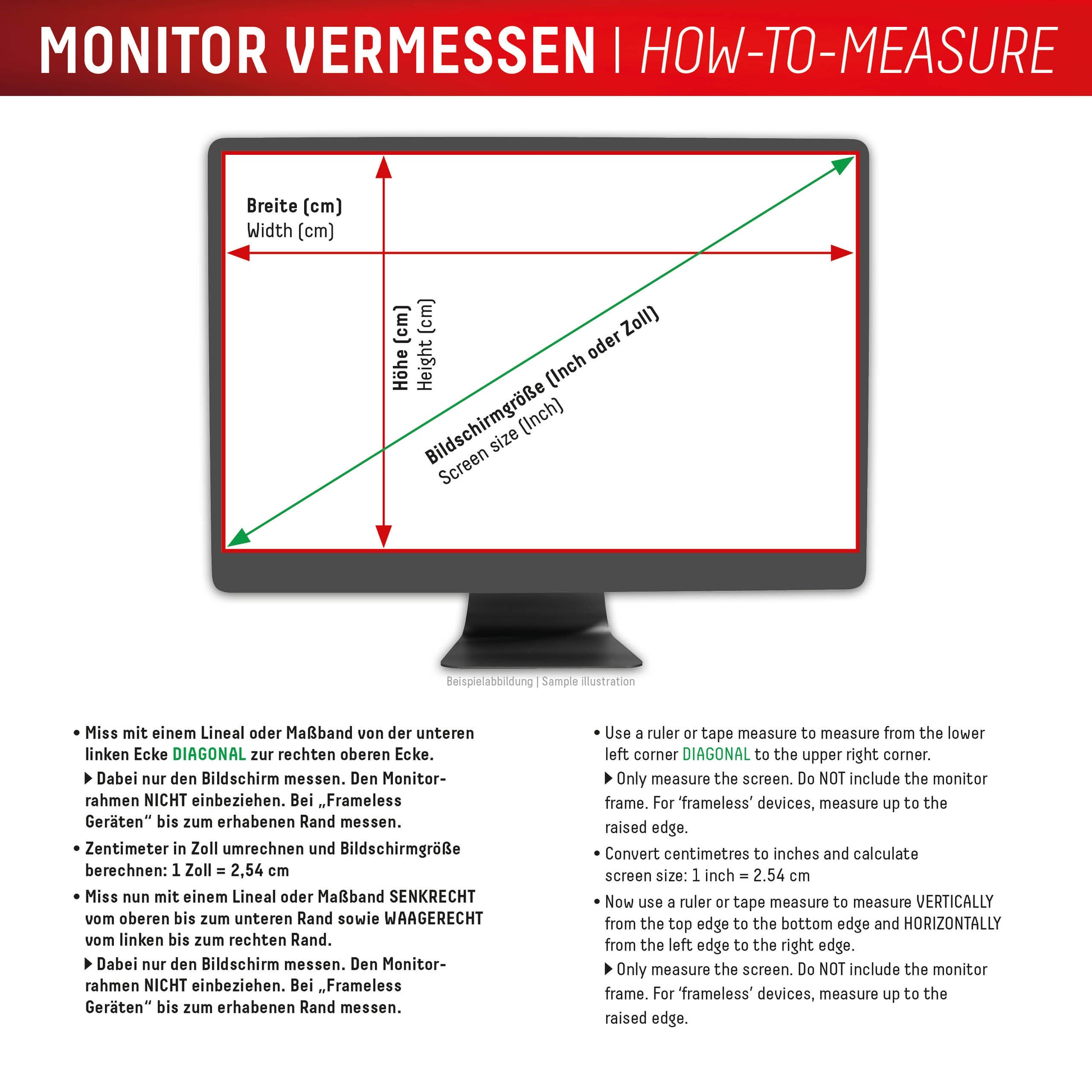 Displex Magnetischer Blickschutzfilter für Monitor 22,0", 16:10 – 483 × 303 mm, 2-Wege