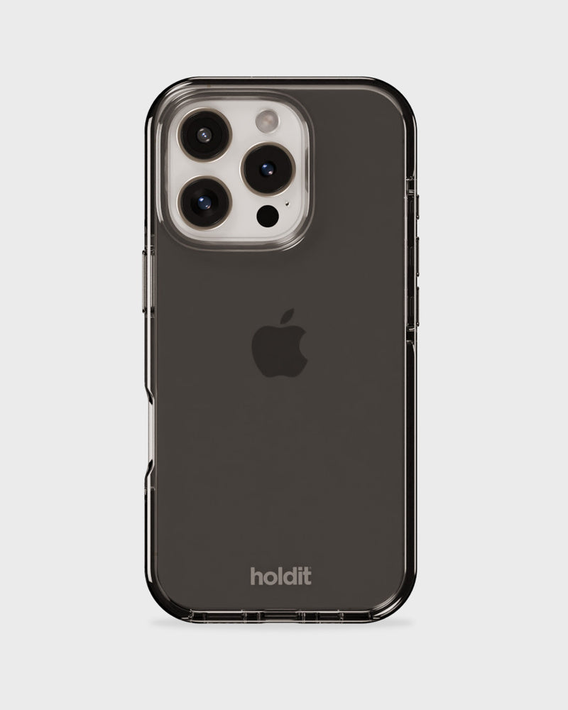 Holdit – Backcover – für Apple iPhone 16 Pro Max – schwarz – TPU
