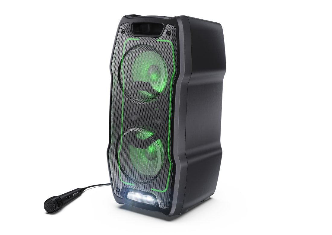 Sharp PS931 – Party-Lautsprecher – 180 W, LED, IPX4, 13 h – Schwarz