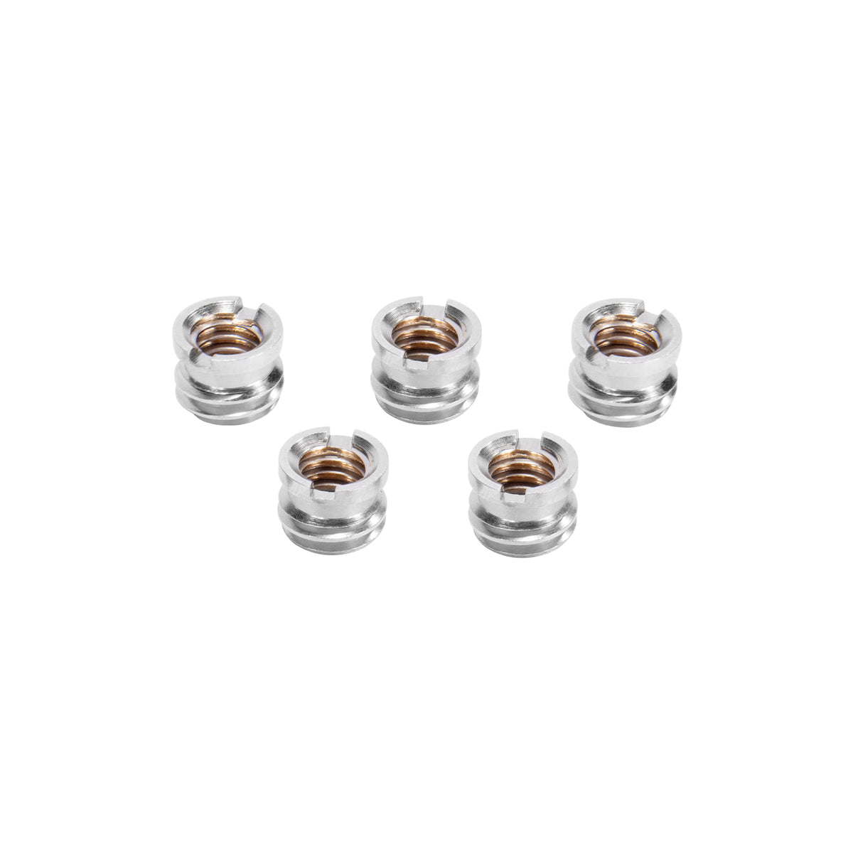 SmallRig 1610 Schraubadapter – 1/4", 3/8", Edelstahl – 5er-Pack