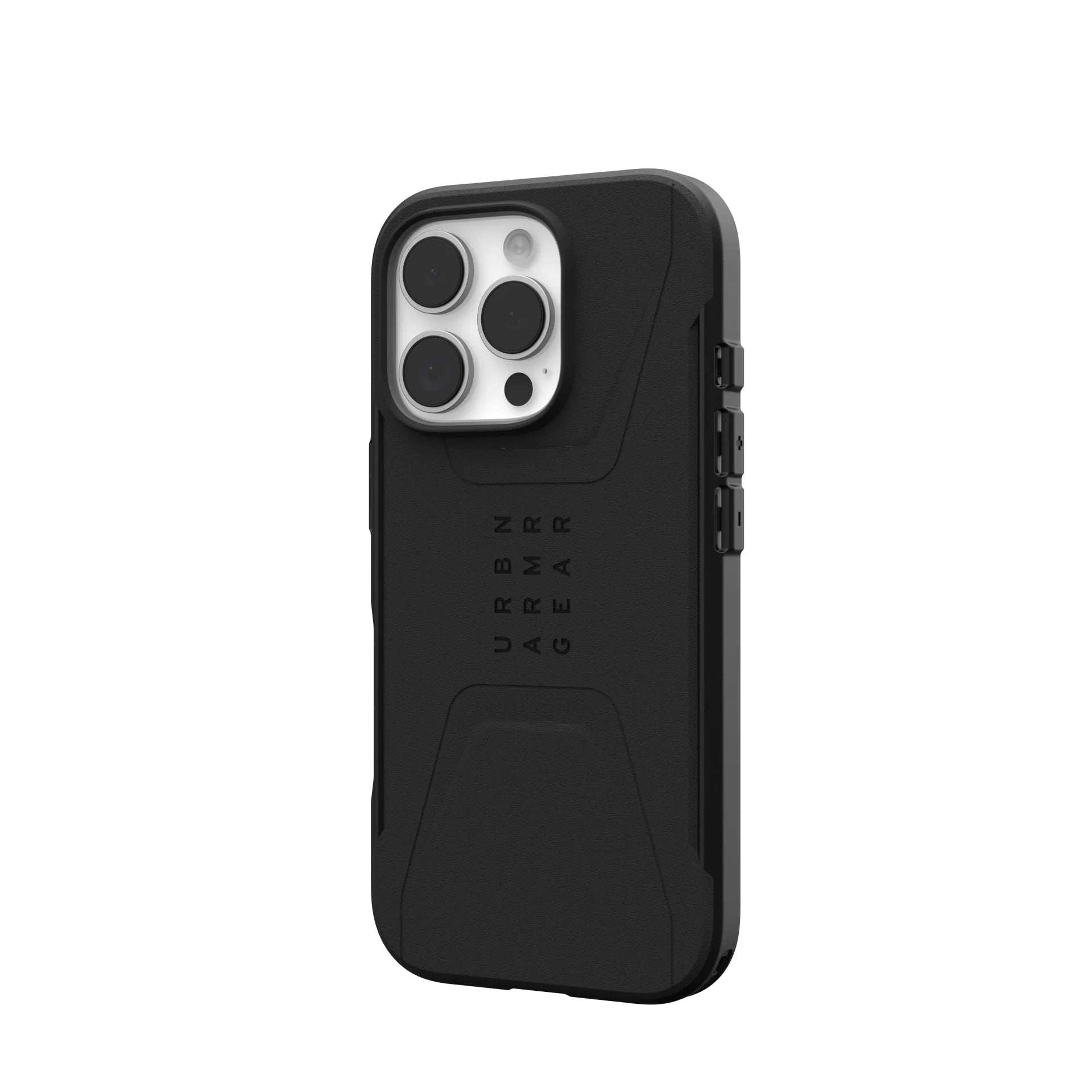 Urban Armor Gear UAG – Backcover Civilian – für Apple iPhone 16 Pro – schwarz – MagSafe-kompatibel