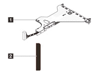 Lenovo ThinkSystem SR630 V4 – PCIe Riser – 2×x16 Gen5, PCIe 5.0