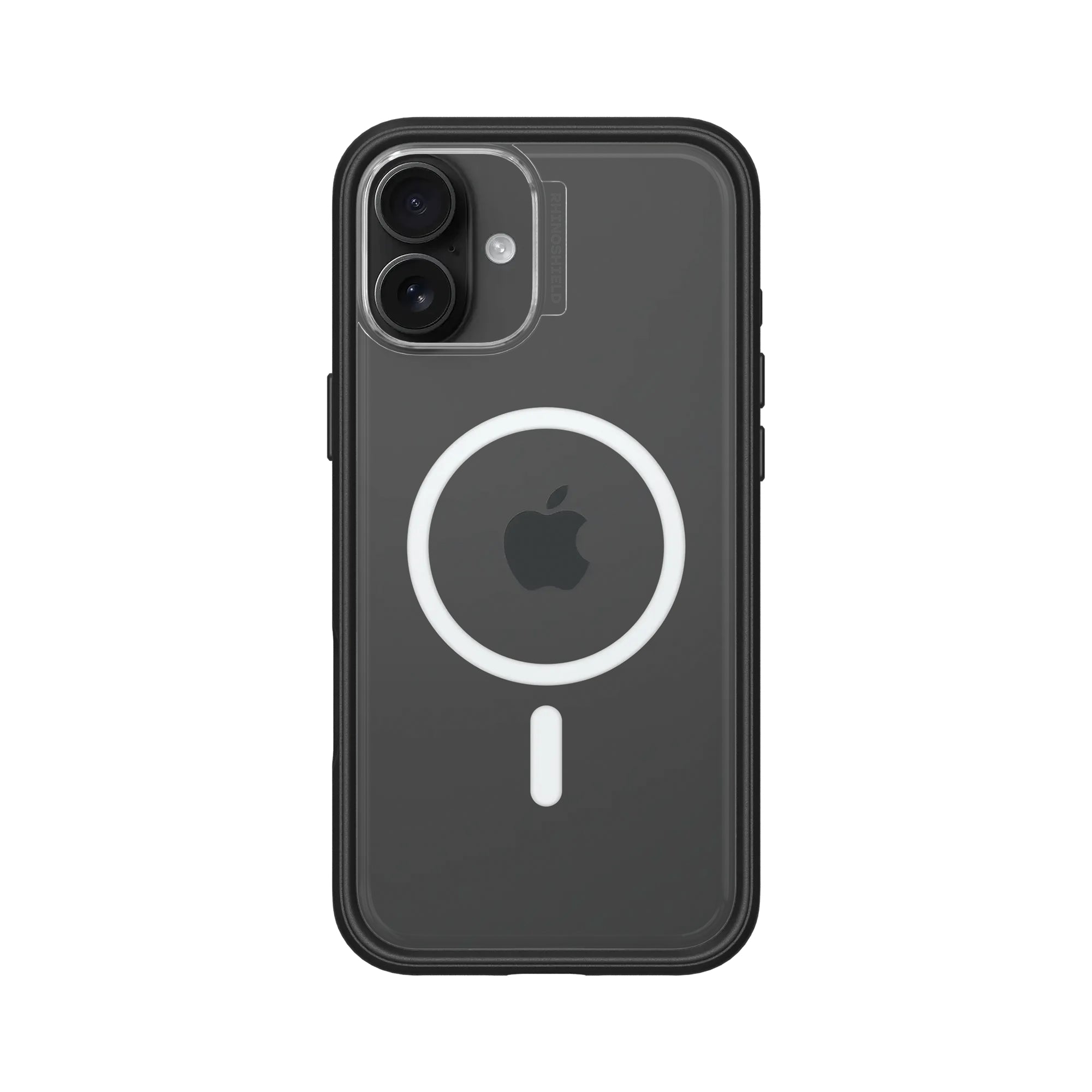 RhinoShield Mod NX Backcover – für Apple iPhone 16 Plus, MagSafe, Recycling-Kunststoff, Schwarz