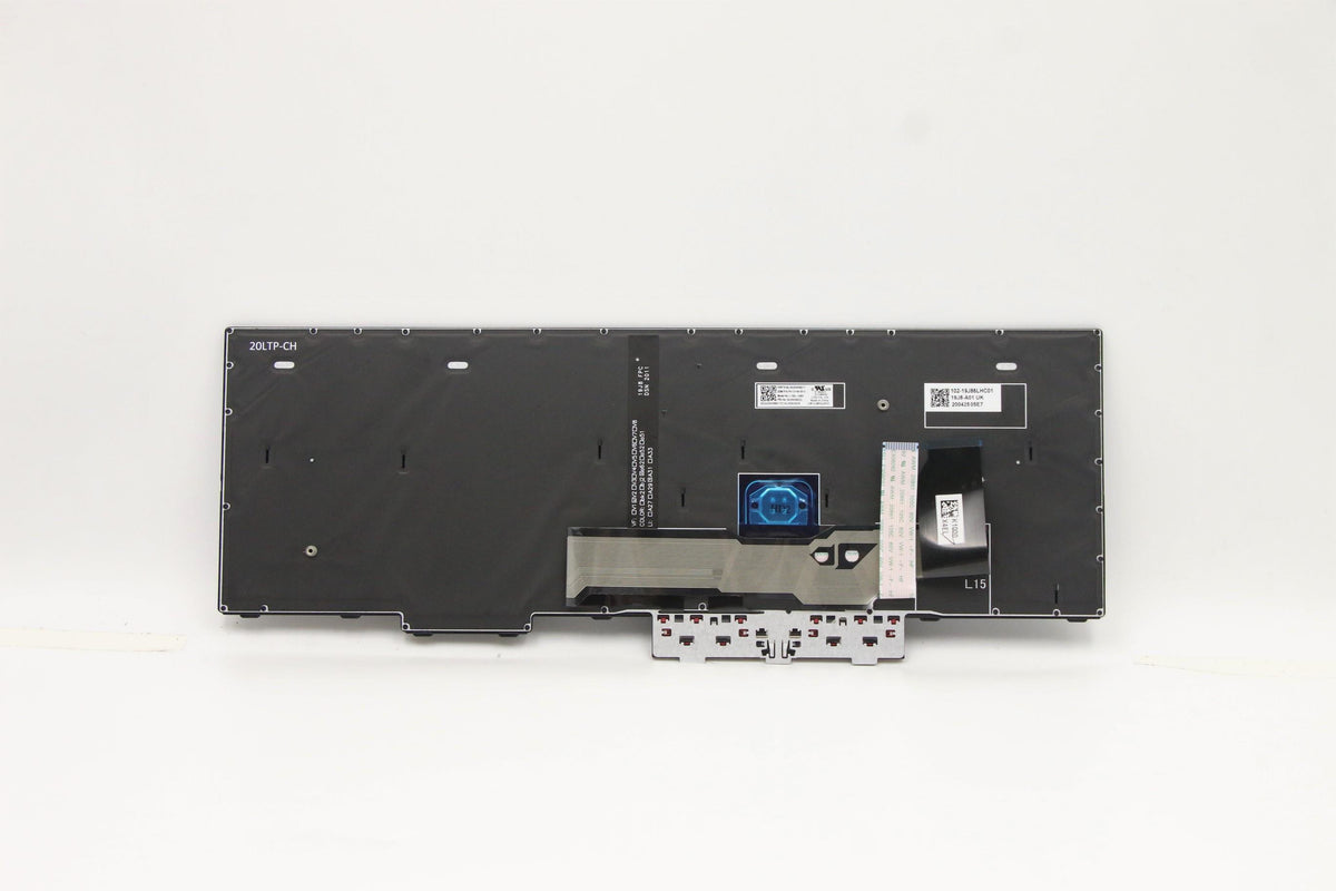 Lenovo FRU 5N20W68233 – Notebook-Ersatztastatur – QWERTY (IT) – Schwarz – für ThinkPad L15 (20U7, 20U8)