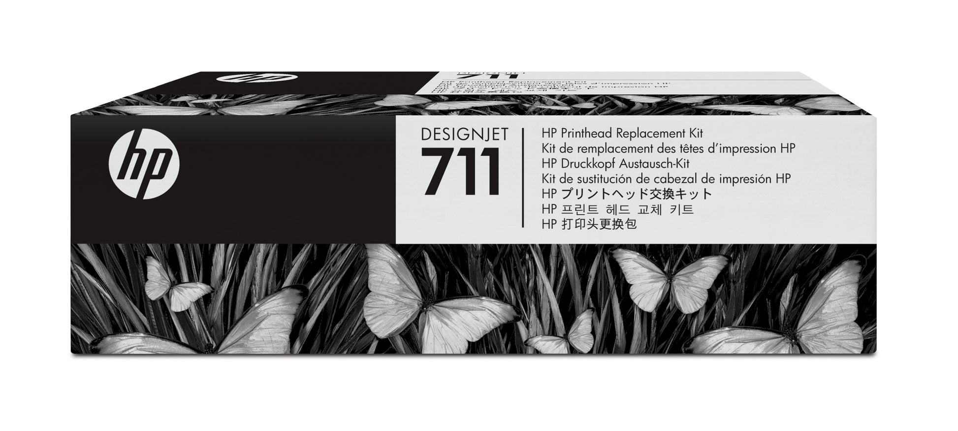 HP Druckkopf Nr. 711 – Schwarz/Cyan/Magenta/Gelb, 12 ml – 4er-Set