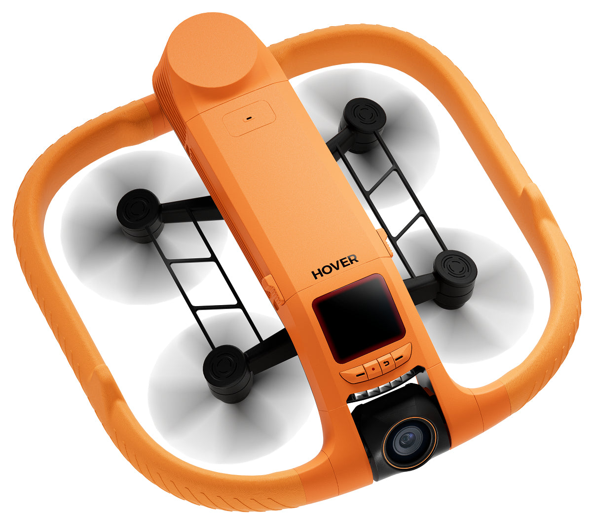 HOVERAir AQUA Retail Combo – Unterwasser-Drohne, 12 MP, 4K, Orange