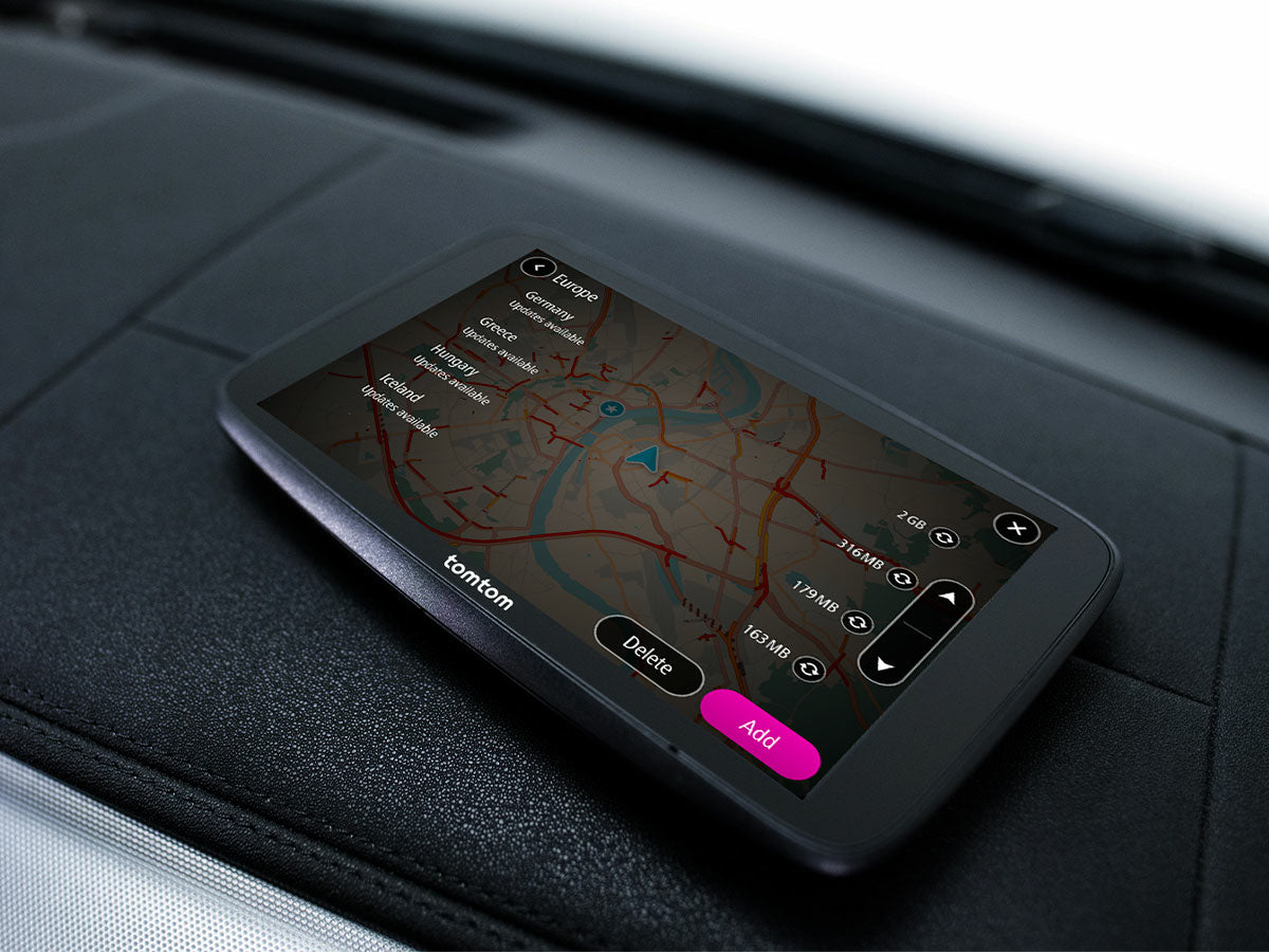 TomTom GO Navigator 2. Gen. 7 – 7" GPS-Navigator, Multitouch, 32 GB, Schwarz