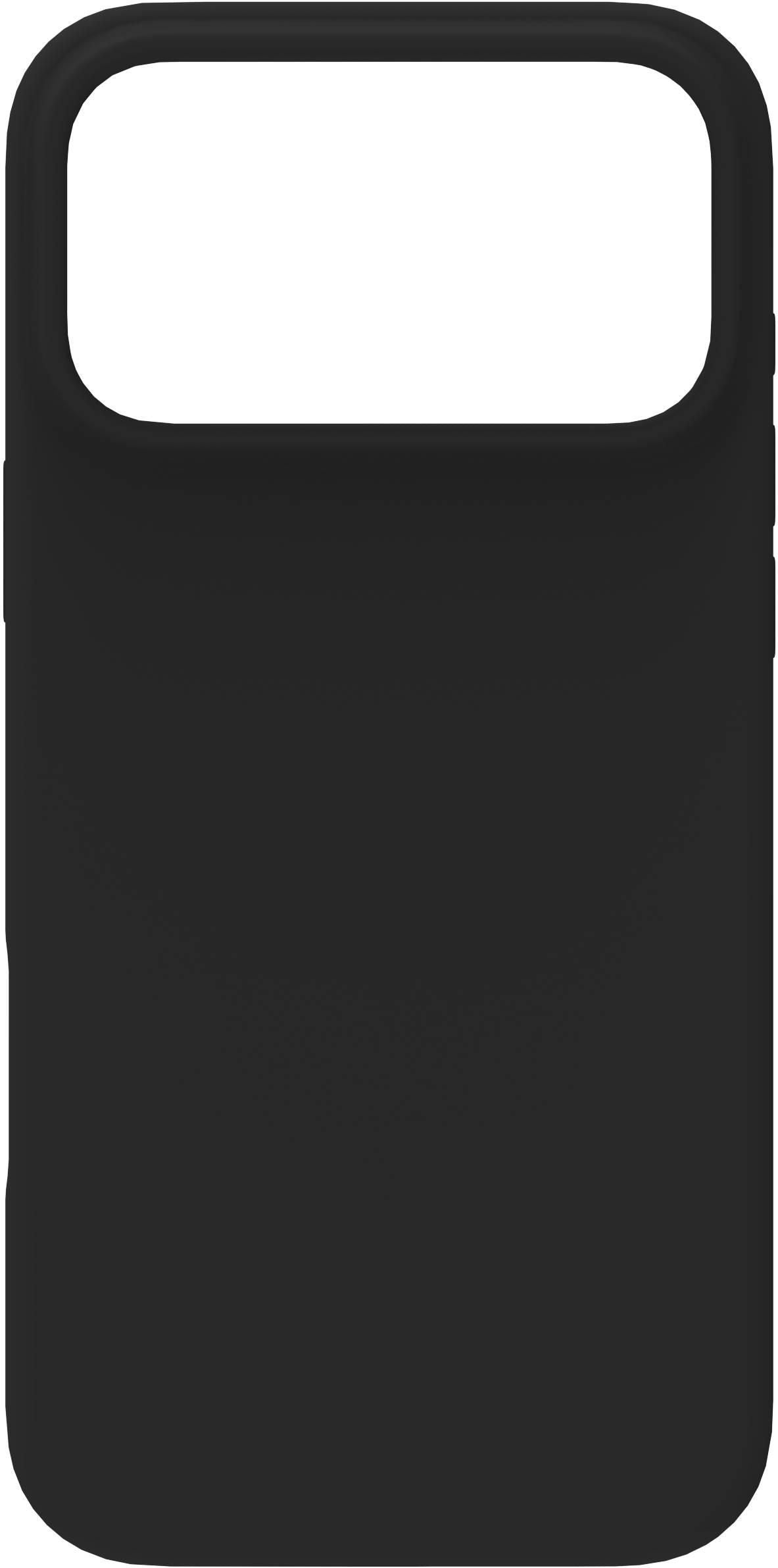eSTUFF INFINITE (GRS) ROME Backcover – für Apple iPhone 17 Pro Max, Silikon, Schwarz, bis 2 m Sturzsicher