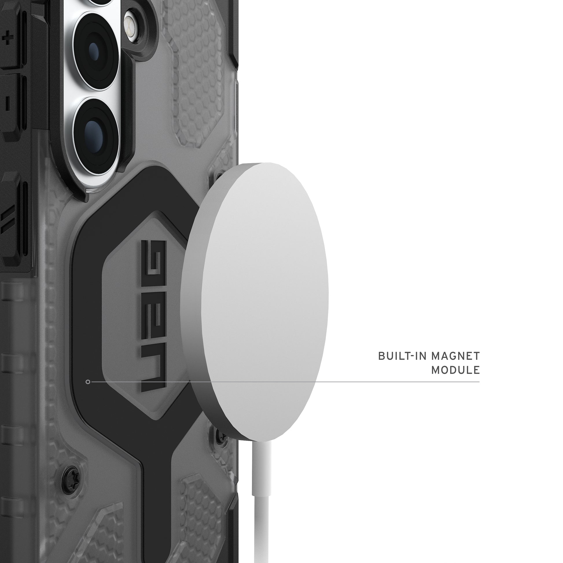 Urban Armor Gear UAG Pathfinder – Rückcover – für Samsung Galaxy S26, MagSafe, PC, Schwarz