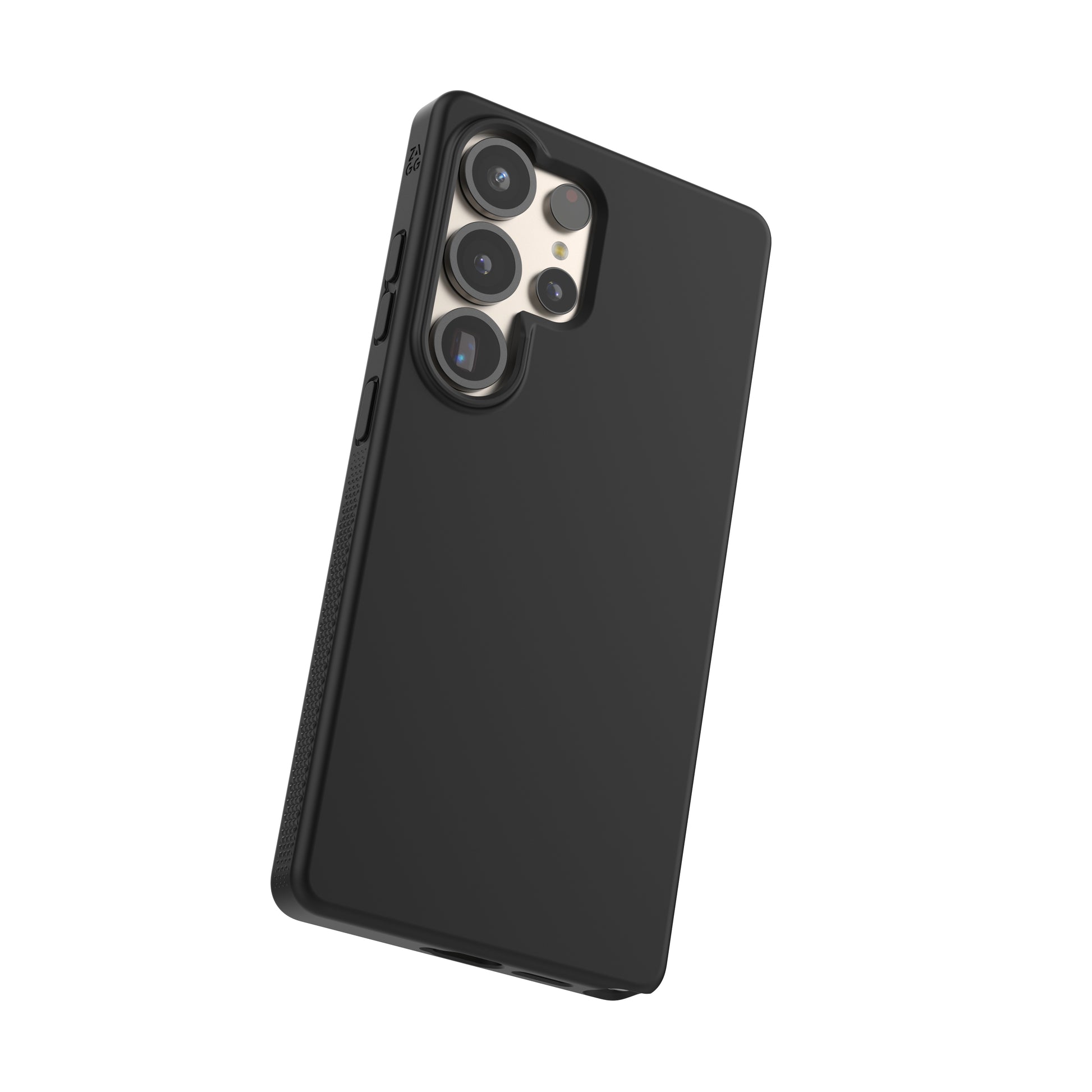 ZAGG Backcover Milan – für Samsung Galaxy S25 Ultra – schwarz – Snap-/Lock-Verschluss
