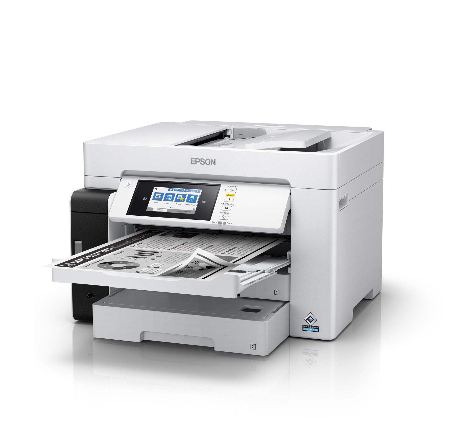 Epson EcoTank Pro ET-M16685 – S/W Tintenstrahl-MFP A3, 3-in-1 – USB/LAN/WLAN – Duplex, ADF – 25 ppm S/W