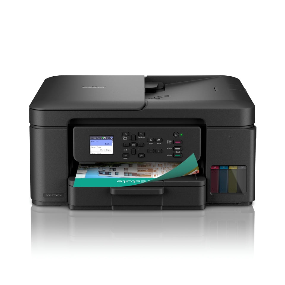 Brother DCP-T780DW – Farbiges Tintenstrahl-MFP A4, 3-in-1 – USB/WLAN – Duplex, ADF – 16 S./Min. S/W, 7 S./Min. Farbe