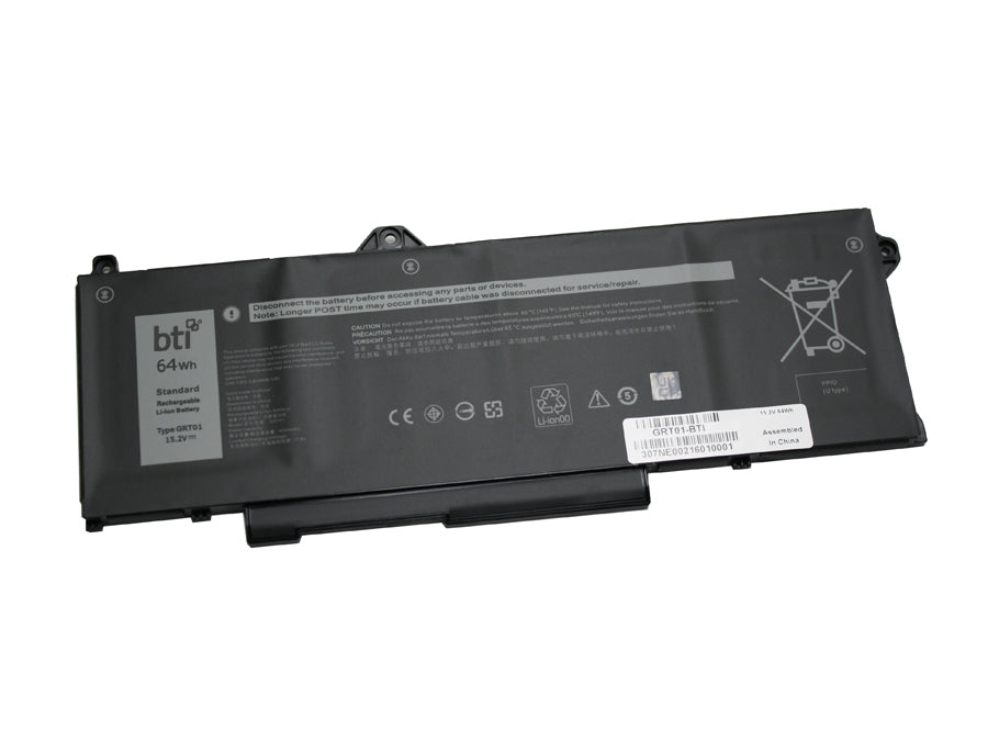 BTI Notebook-Akku – für Dell Latitude 5421 – 64 Wh, 15,2 V (4 Zellen) – Schwarz